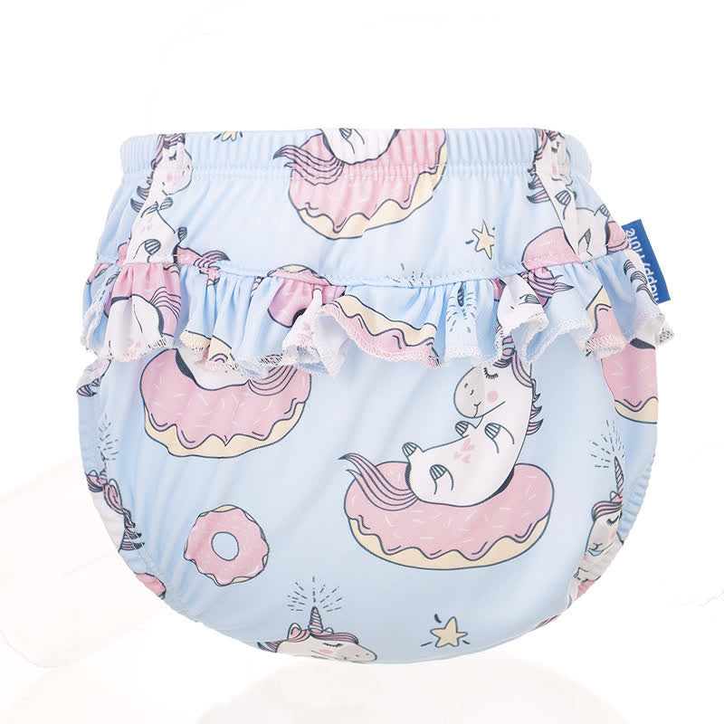 Baby Flower Waterproof Swimming Shorts