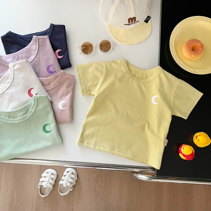 Baby Comfort Simple Moon T-shirt