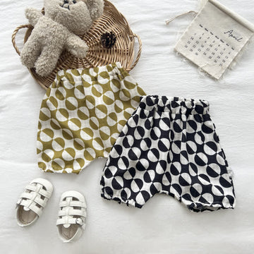 Baby Design Dots Casual Shorts