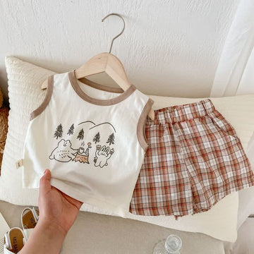 Baby Toddler 2-Piece Animal Camping Set