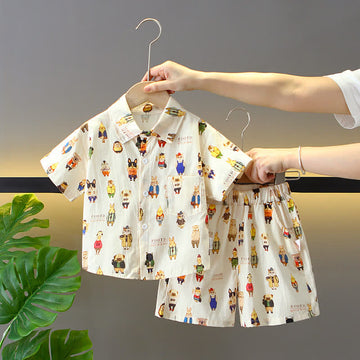 #OOTD Toddler 2-Piece Animal Polo Set