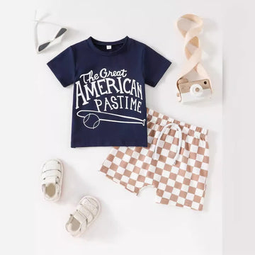 THE GREAT AMERICAN PASTIME Baby 2-Piece Set