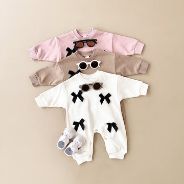 Baby 3D Bows Sweet Romper