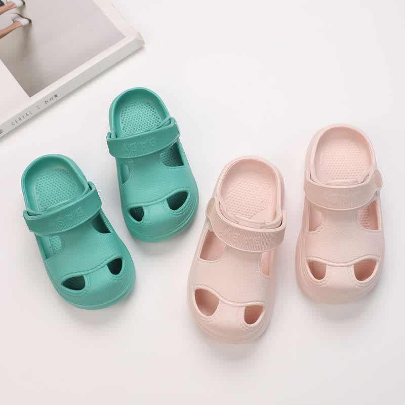 BABY Baby Solid Color Pre-walker Slippers