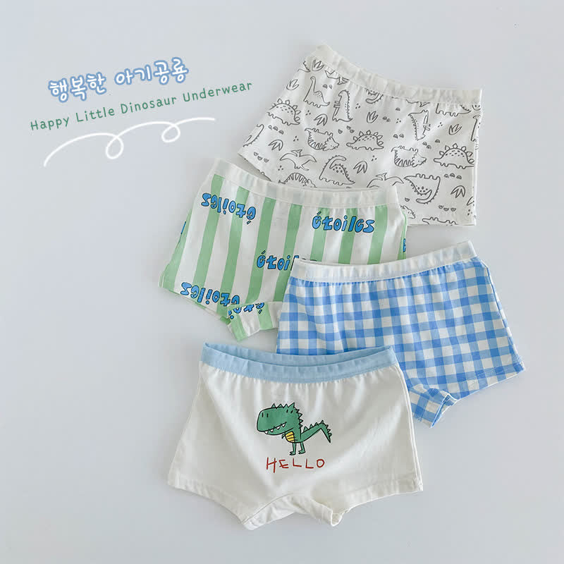 4-pack Toddler Boy Dino Briefs