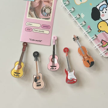 Baby Guitar Musical Instruments Hair Clips
