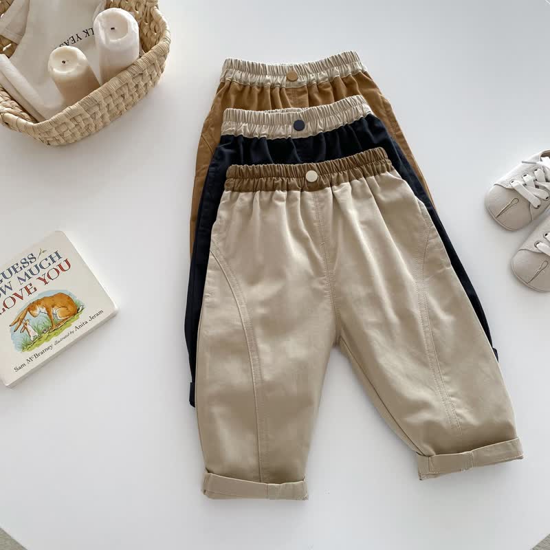 Baby Simple Design Worker Pants