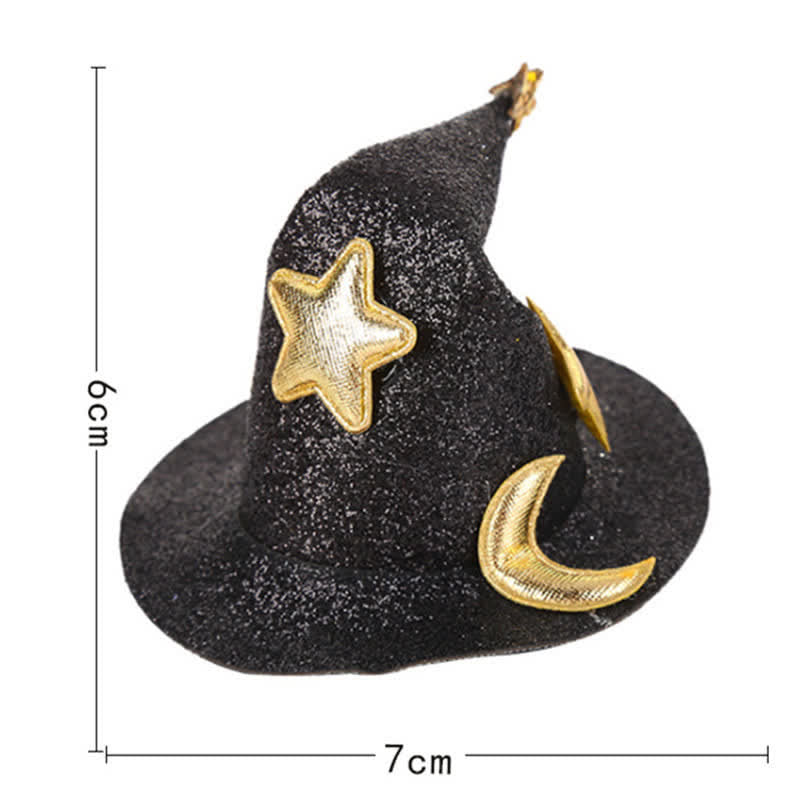 Baby Halloween Wizard Hat Hair Clips