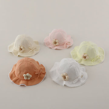 Baby Pastoral 3D Flower Bucket Hat
