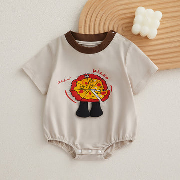 PIZZA Baby Lovely Grey Bodysuit