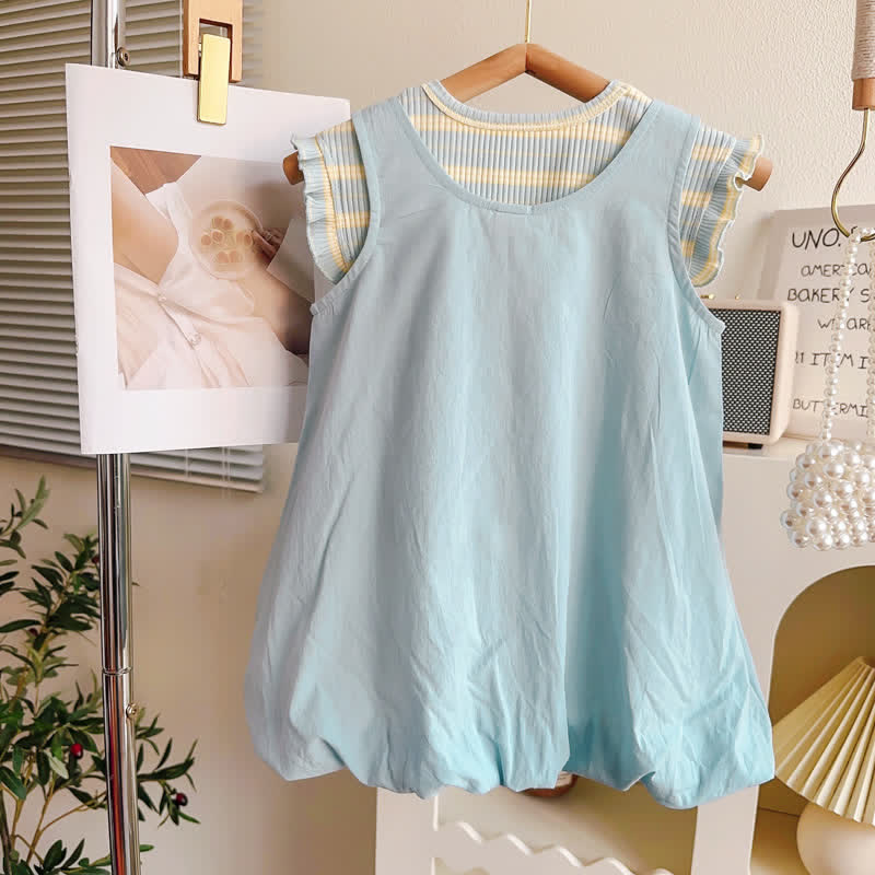 Toddler 2-Piece Lovely Duck Striped Set