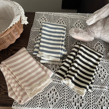 Toddler Girl Simple Striped Leggings