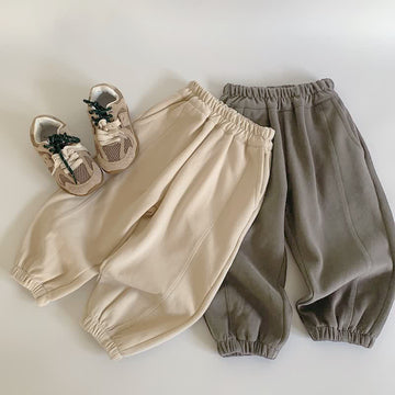 Toddler Solid Color Casual Fashion Pants