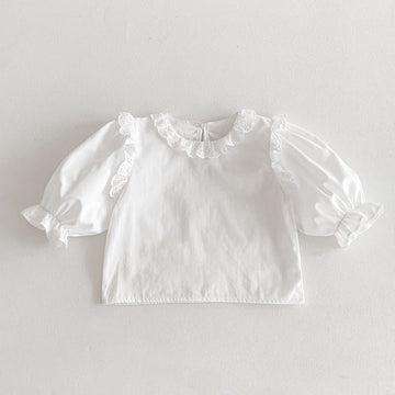 Baby Lace Pure White Cute T-shirt