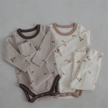 Baby 2-Piece Hazelnut Pajamas Set