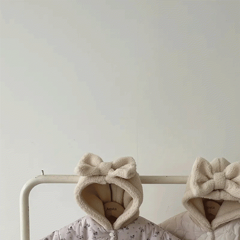 Baby Thickened Hooded Cotton Jacket