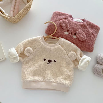 Baby Toddler Bear Plush Sweatshirt