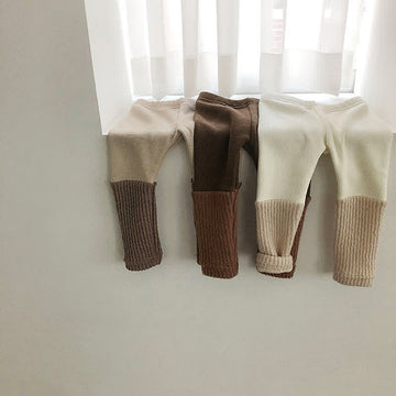 Baby Splicing Basic Warm Leggings