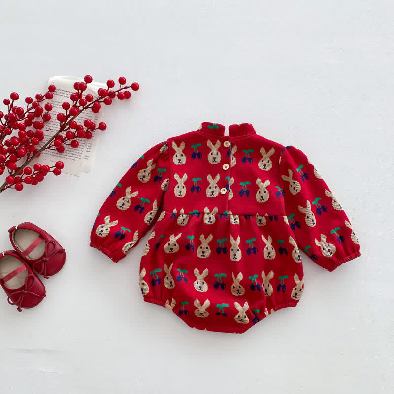 Baby Bunny Cheongsam Bodysuit