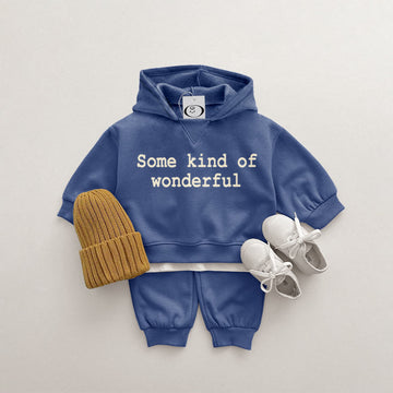 SOME KIND OF WONDERFUL Baby Hooded Set