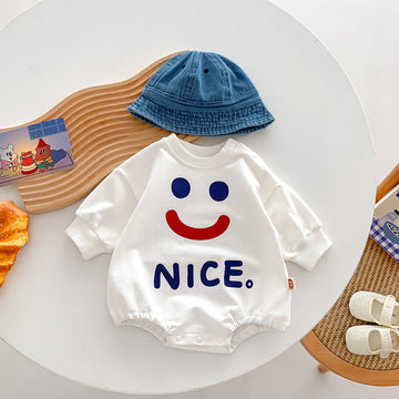 NICE Baby Smile Bodysuit with Denim Hat