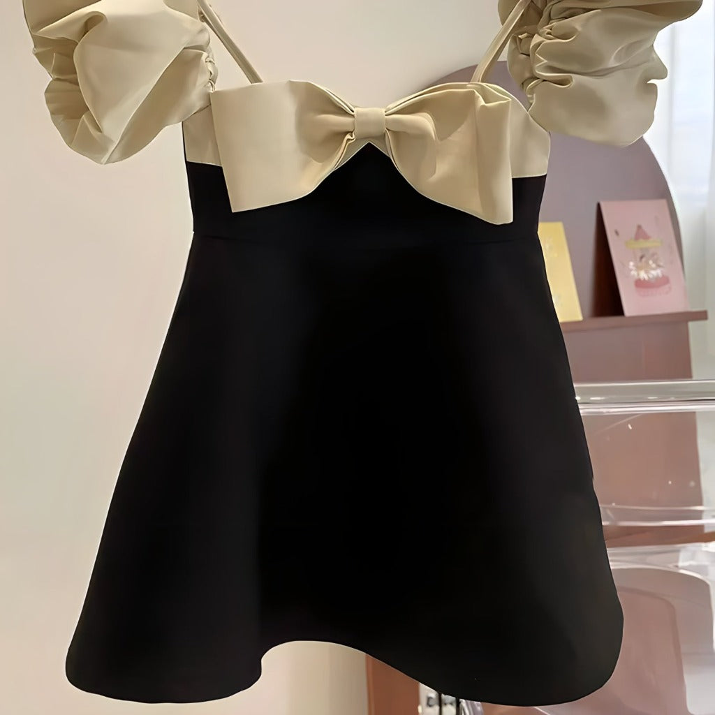 Golden Glow Enchantment Girls' Dress