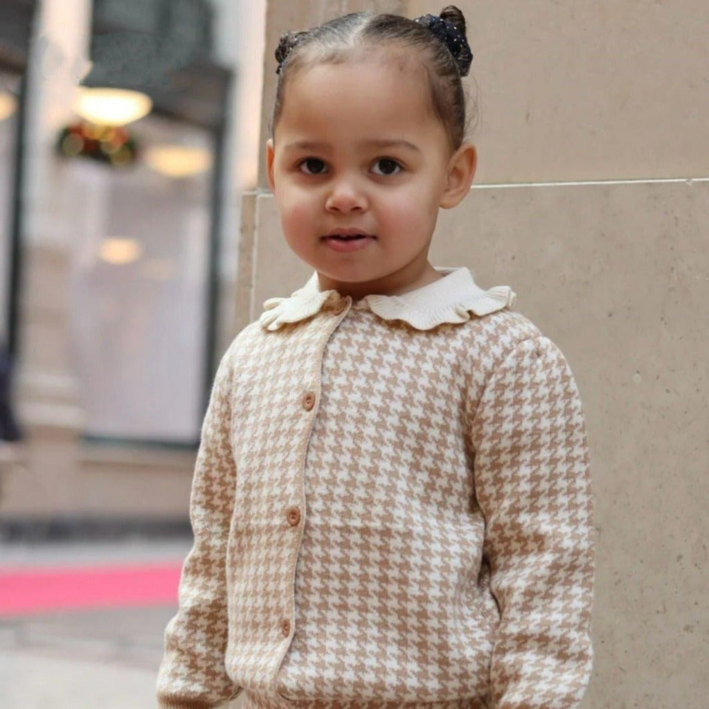 Vintage Knit Cardigan Set