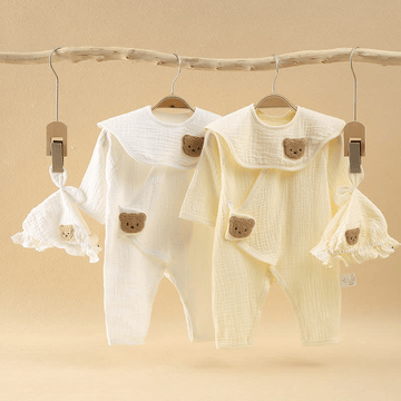 Baby Bear Velcro Newborn Romper