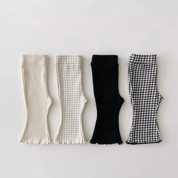 Baby Toddler Plaid Flared Pants