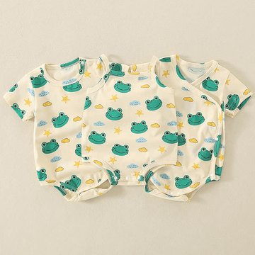 Baby Frog Starfish Crew Neck Bodysuit