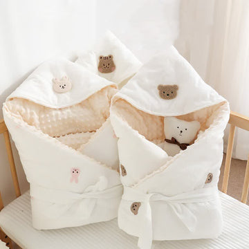 Bear Bunny Baby Swaddle Wrap Blanket
