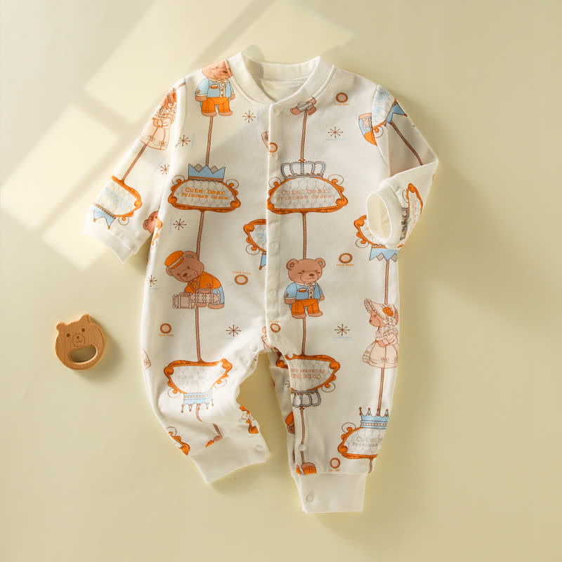 Baby Bear Bunny Casual Newborn Romper