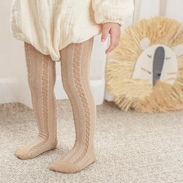 Baby Toddler Solid Color Hollow Out Leggings