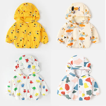 Baby Bear Magnet Dino Hooded Outerwear