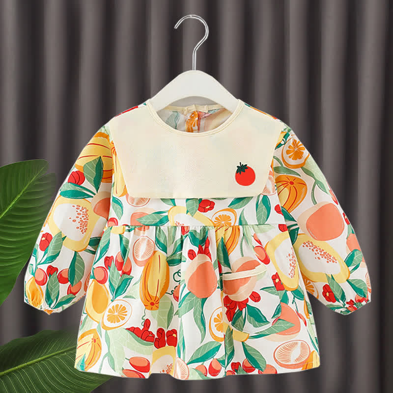 Toddler Girl Anti-wear Anti-dirty Protective Clothing