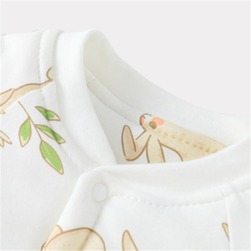Baby Quilted Grass Bunny Romper
