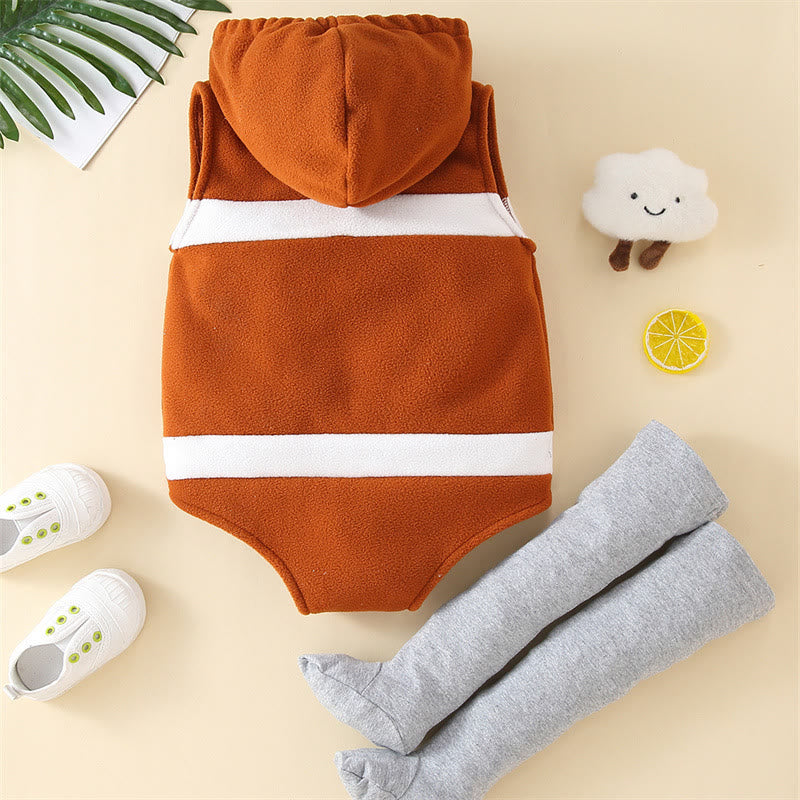 Baby Football Hooded Bodysuit and Socks