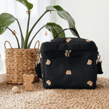Black Insulated Stroller Bag