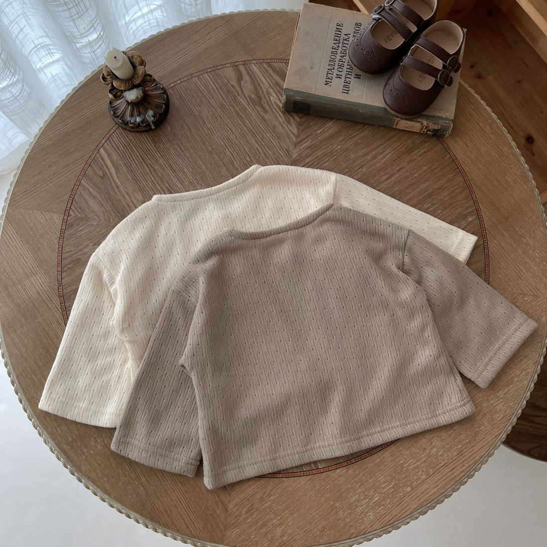 Baby Girl Floral Patch Button Cardigan