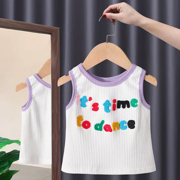 TIME TO DANCE Baby Toddler Sleeveless Tee