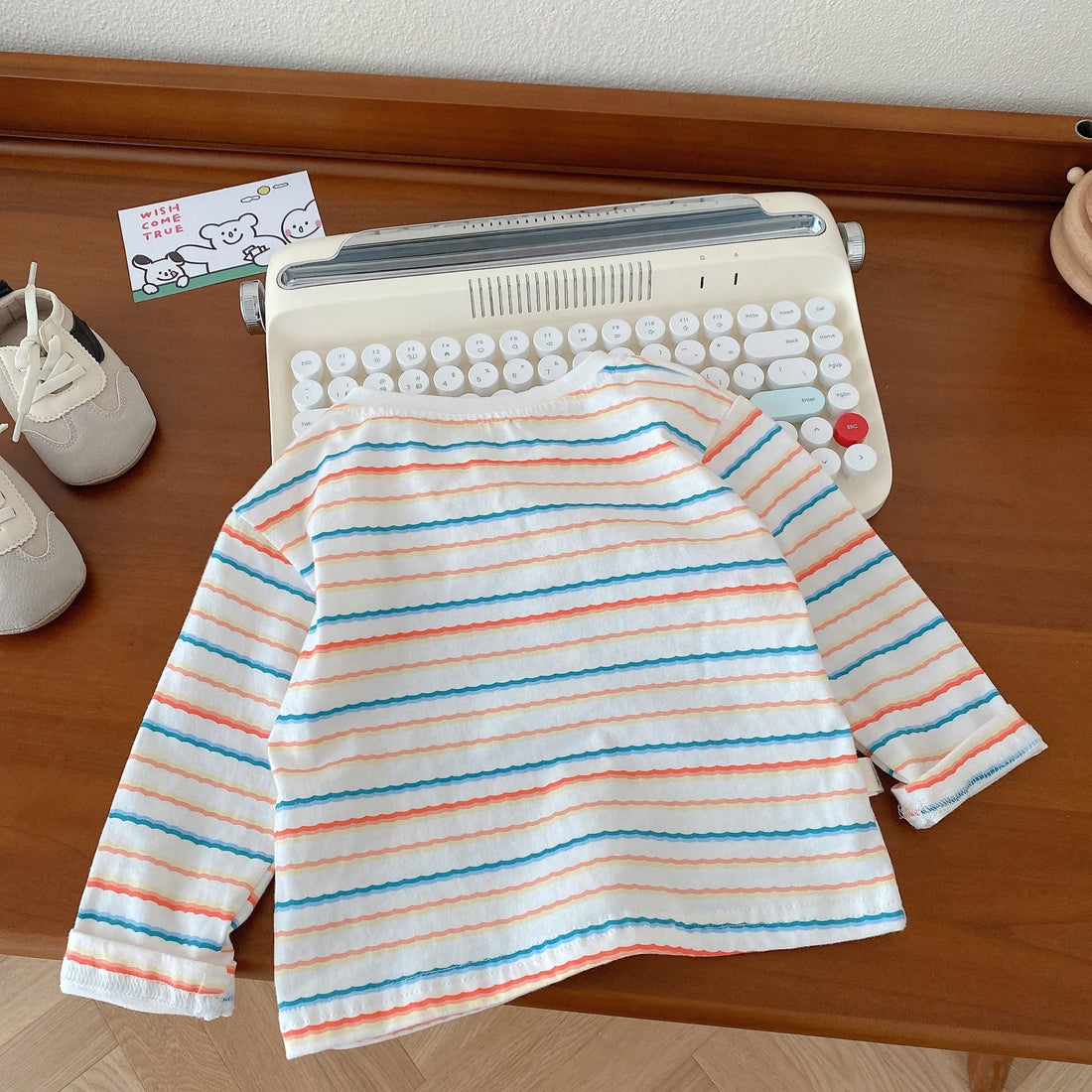 Baby Colorful Striped Sweatshirt