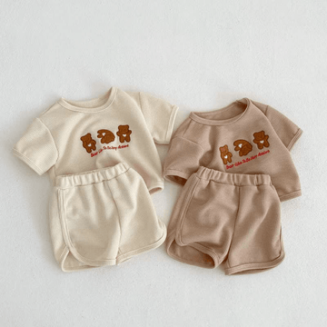 BEAR LIKE TO BE VERY ACTIVE Baby Set