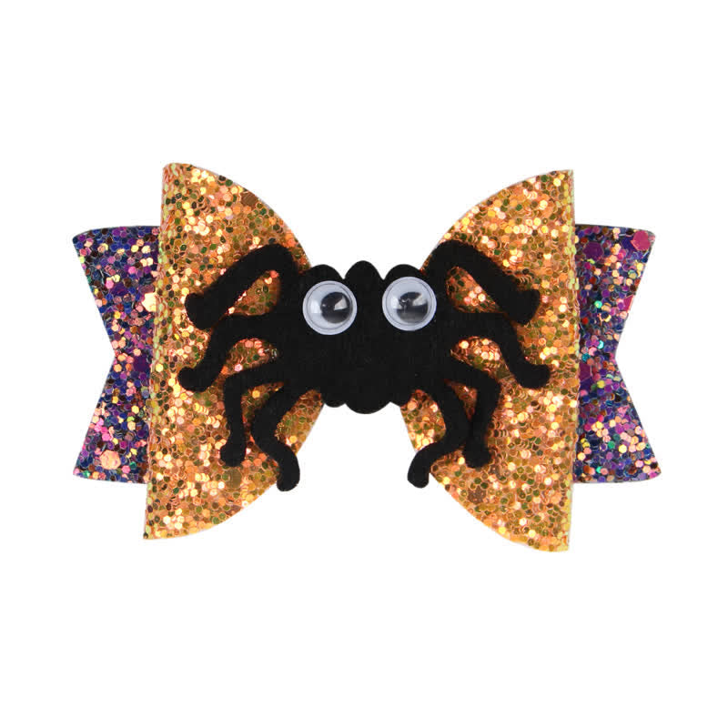 Baby Halloween Bow Hair Clip