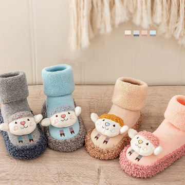 First Walker Plush Shoes - Sheep