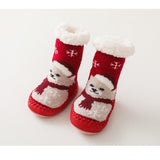 Non-Slip Baby Sock Boots - Christmas