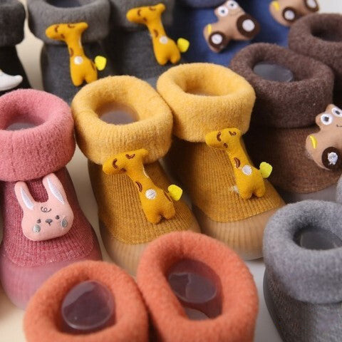 Non-Slip Baby Sock Shoes - Warm Zoo