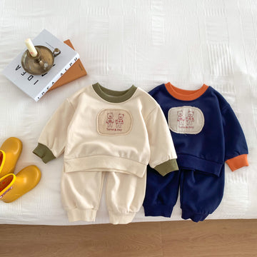TURBO&RAY Baby Patch Animal 2 Pieces Set