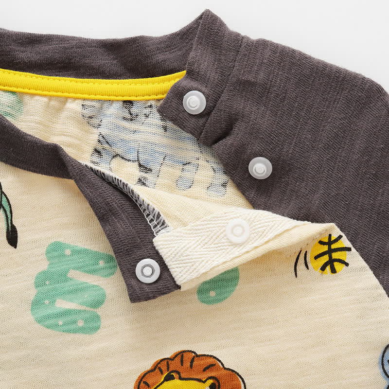 Baby Boy Animal Crew Neck Tee