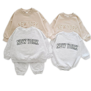 NEW YORK Baby Loose Bodysuit