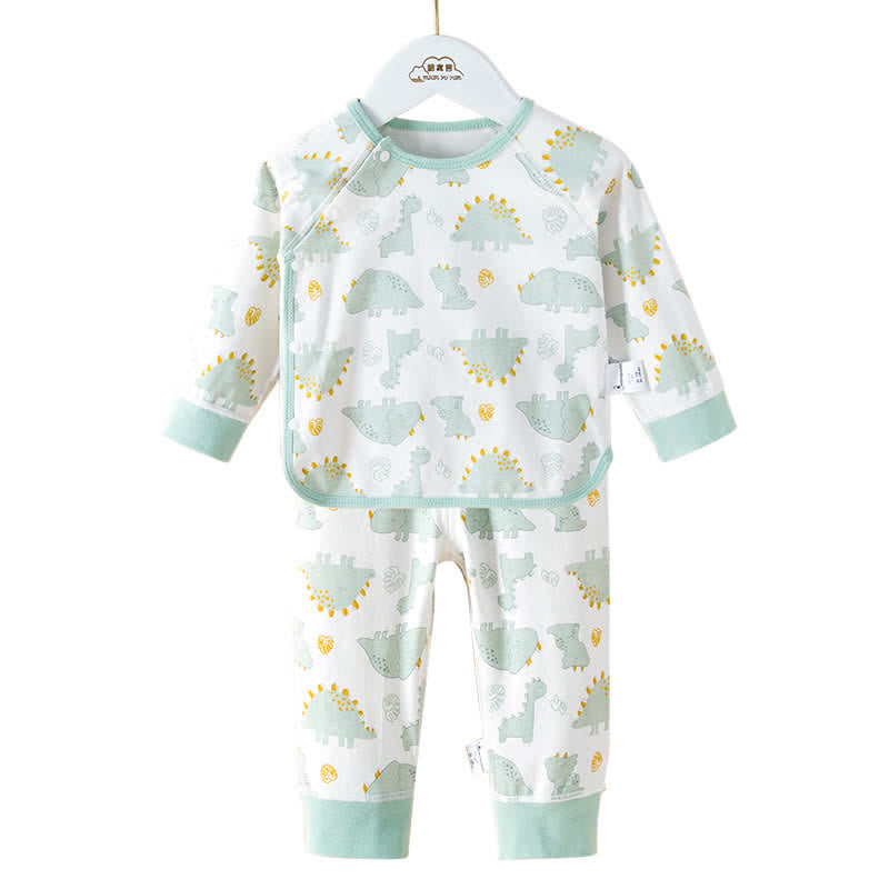 Baby Dino Shirt and Pants Pajamas Set
